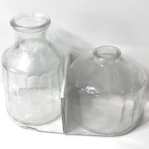 Target 🎯 Set of 2 Large Glass Bud Vases